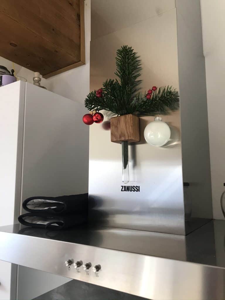 Reagenzglas Vase Weihnachtsdeko