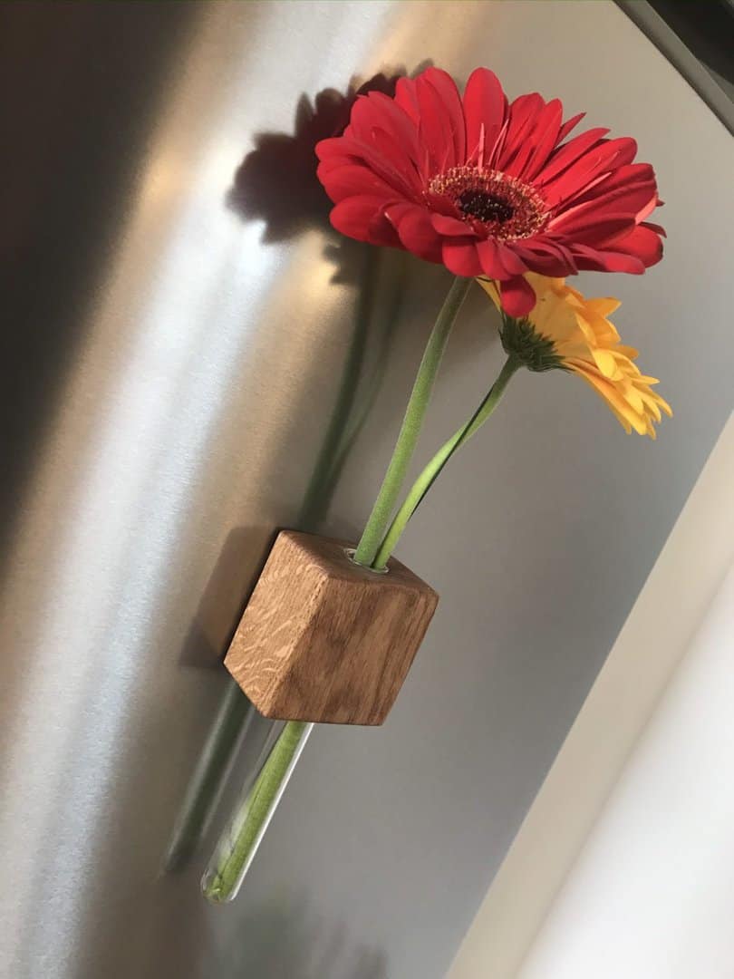 Reagenzglas Vase mit Magnet - Deko für das ganze Jahr!