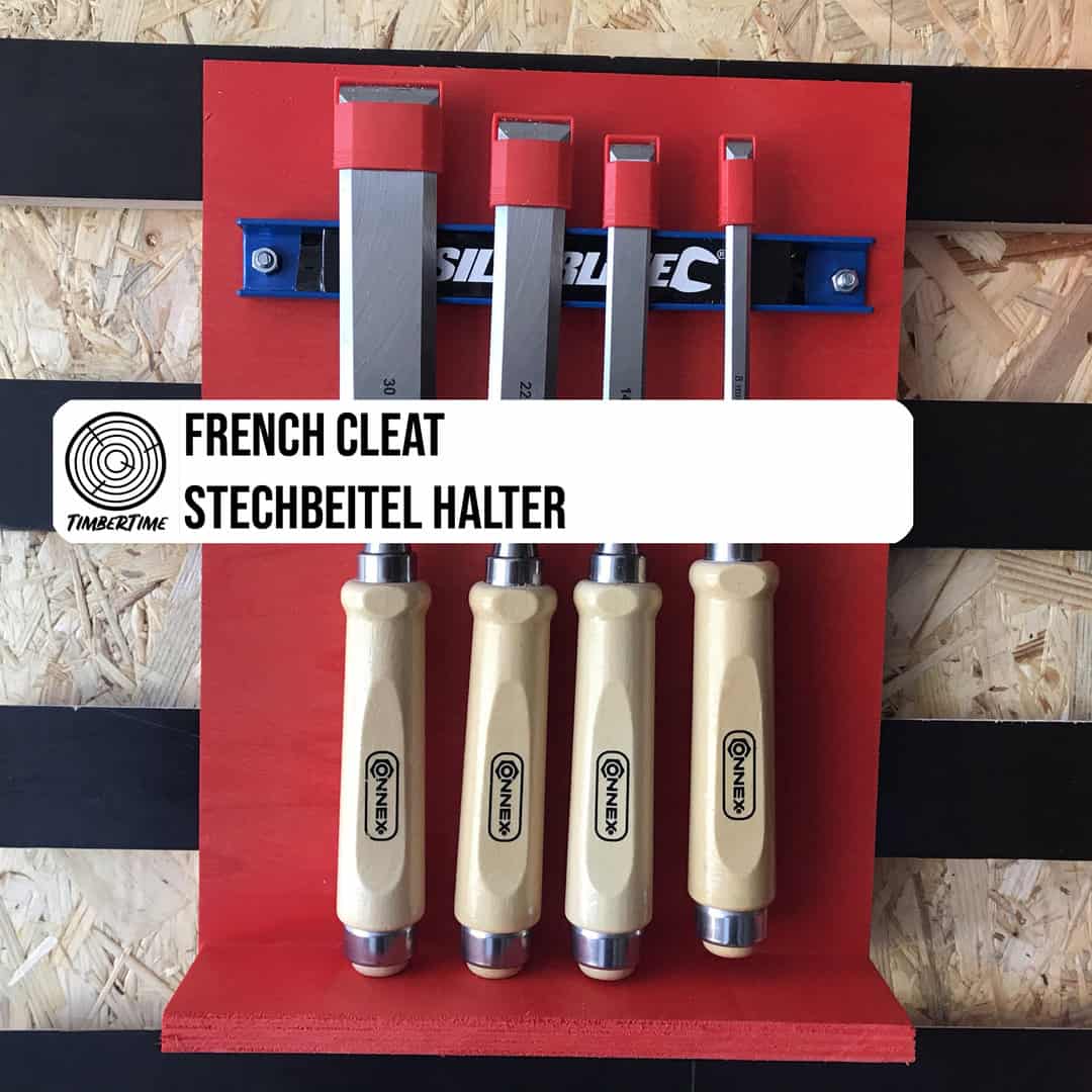 French Cleat Stechbeitel Halter