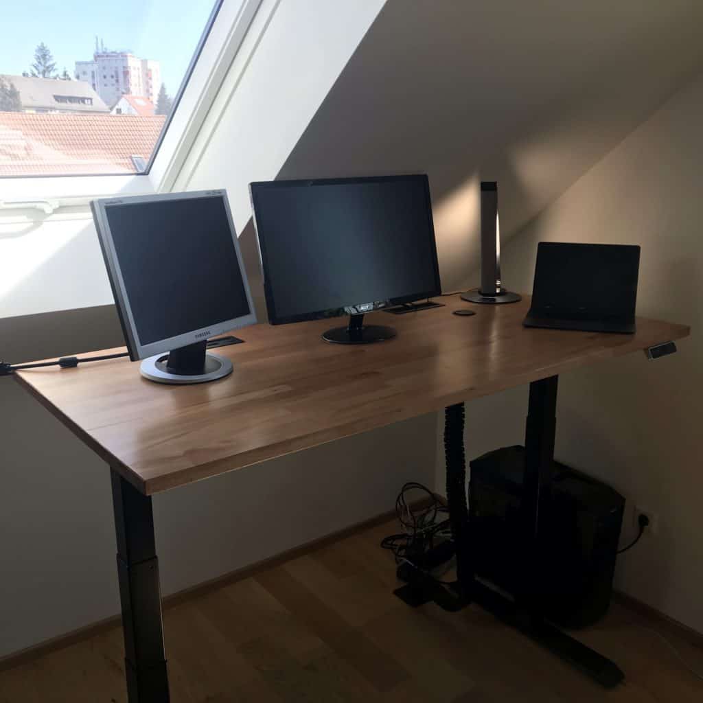 Höhenverstellbarer Schreibtisch selber bauen smarten mit - Lösungen