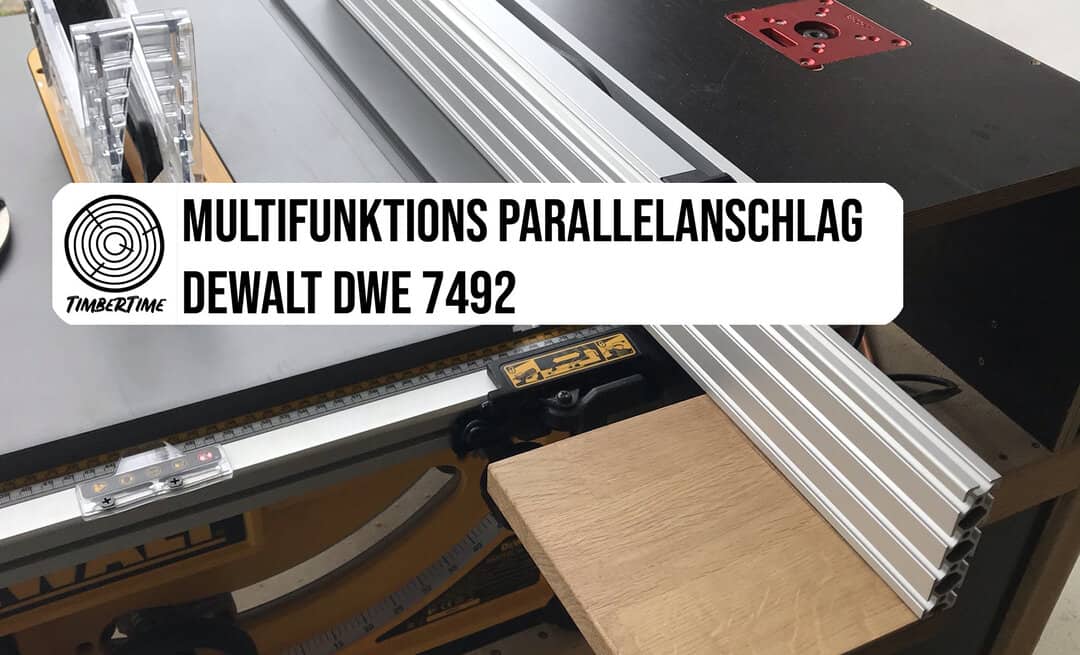 Multifunktions-Parallelanschlag für die DeWALT DWE7492