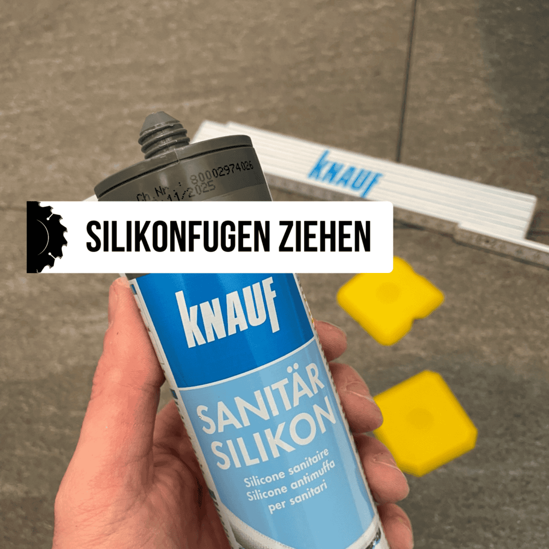 Silikonfugen ziehen