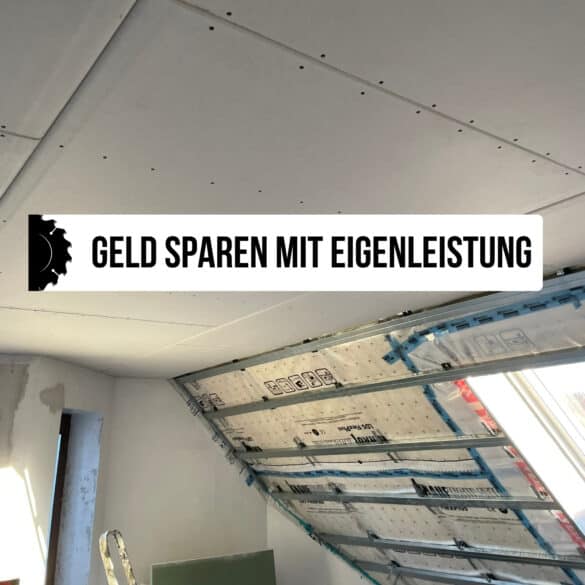 Geld sparen beim Bau - Trockenbau