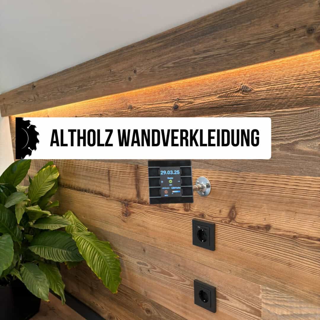 DIY Holz Wandverkleidung Anleitung