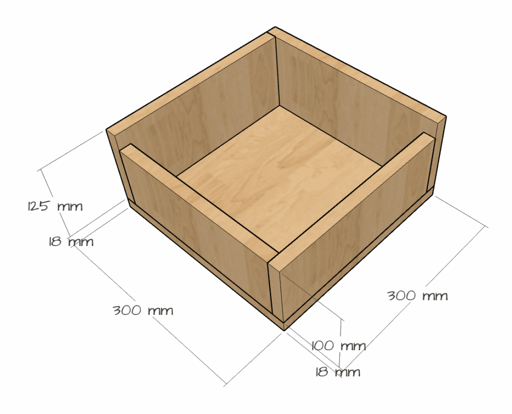 Insektenhotel Bauplan