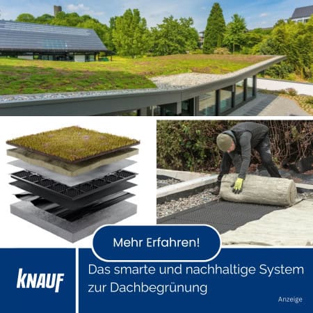 Knauf Urbanscape Dachbegrünung
