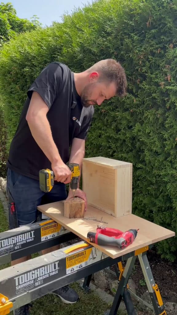 Bienenhotel selber bauen