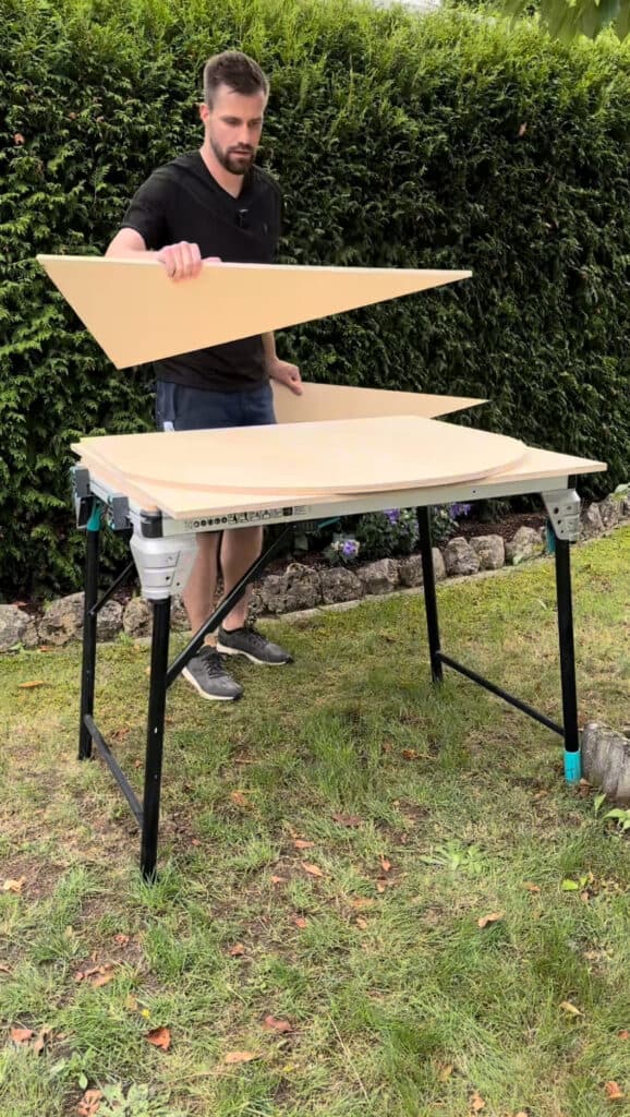 Sektwand selber bauen