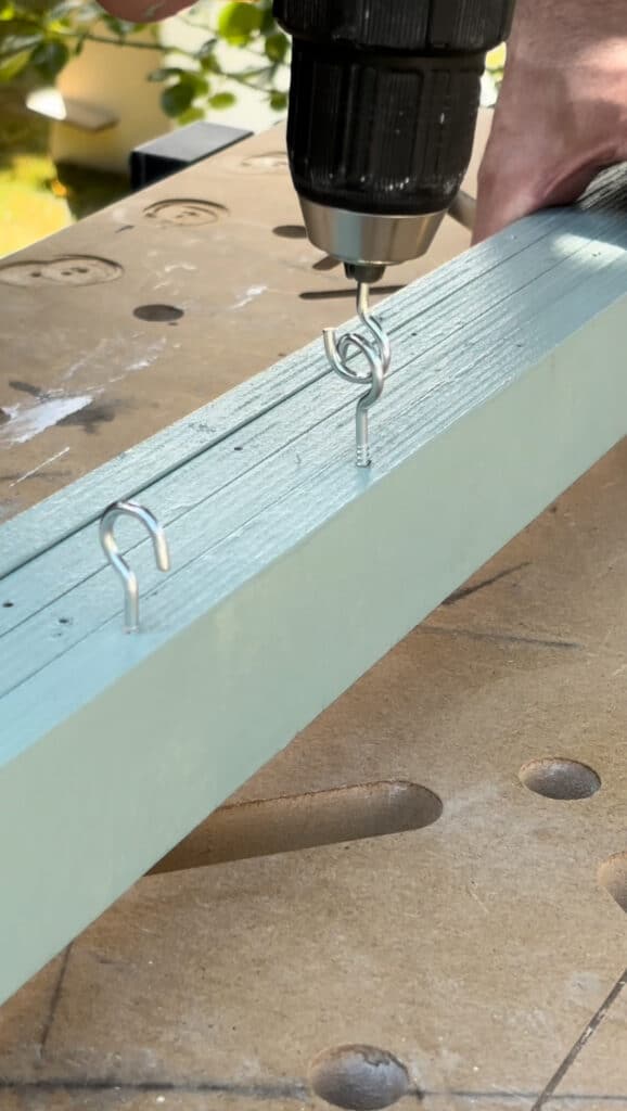 DIY Hochzeitstombola Wand selber bauen