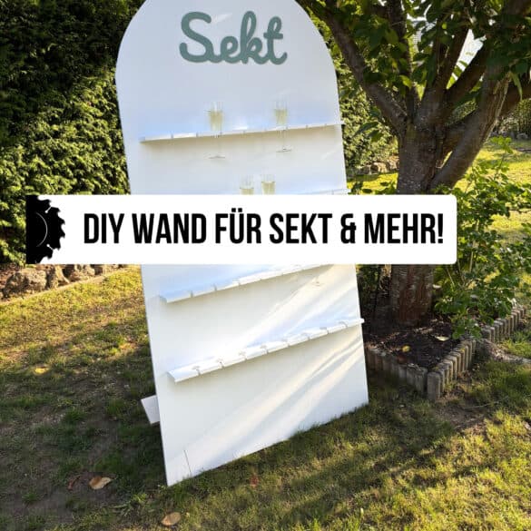 DIY Sektwand selber bauen