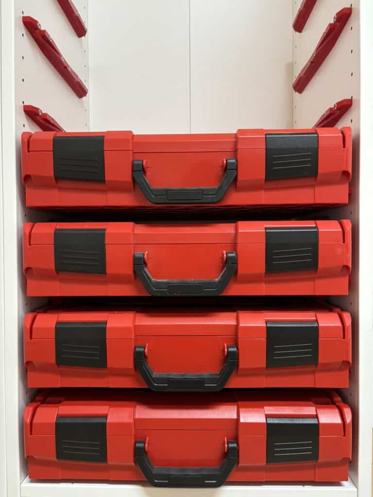 L-Boxx in IKEA Pax aufbewahren