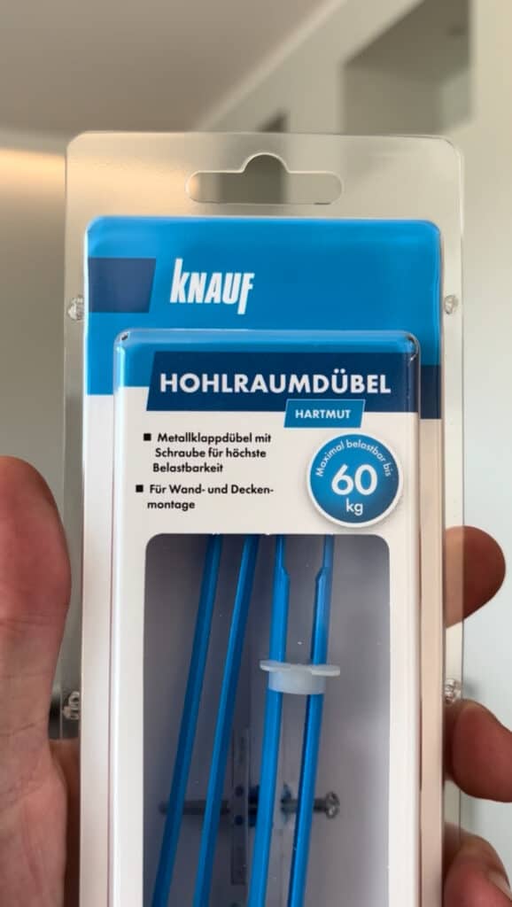 TV an Gipskartonwand befestigen