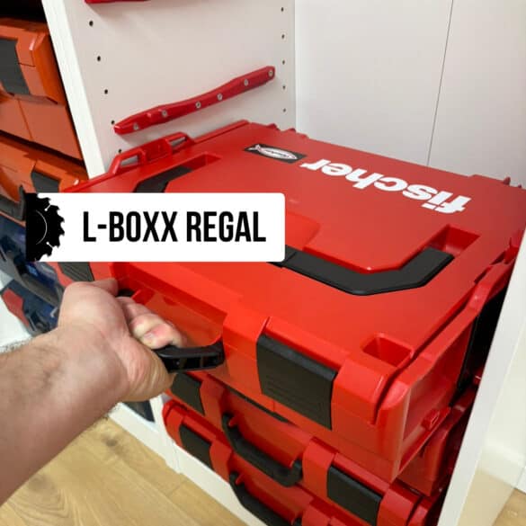 L-Boxx Regal Bauplan: Anleitung zum selber bauen