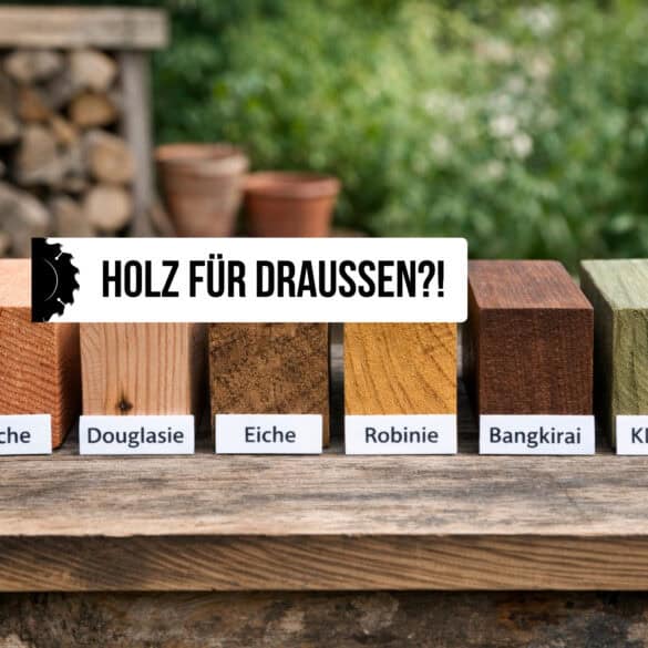 Welches Holz für draußen