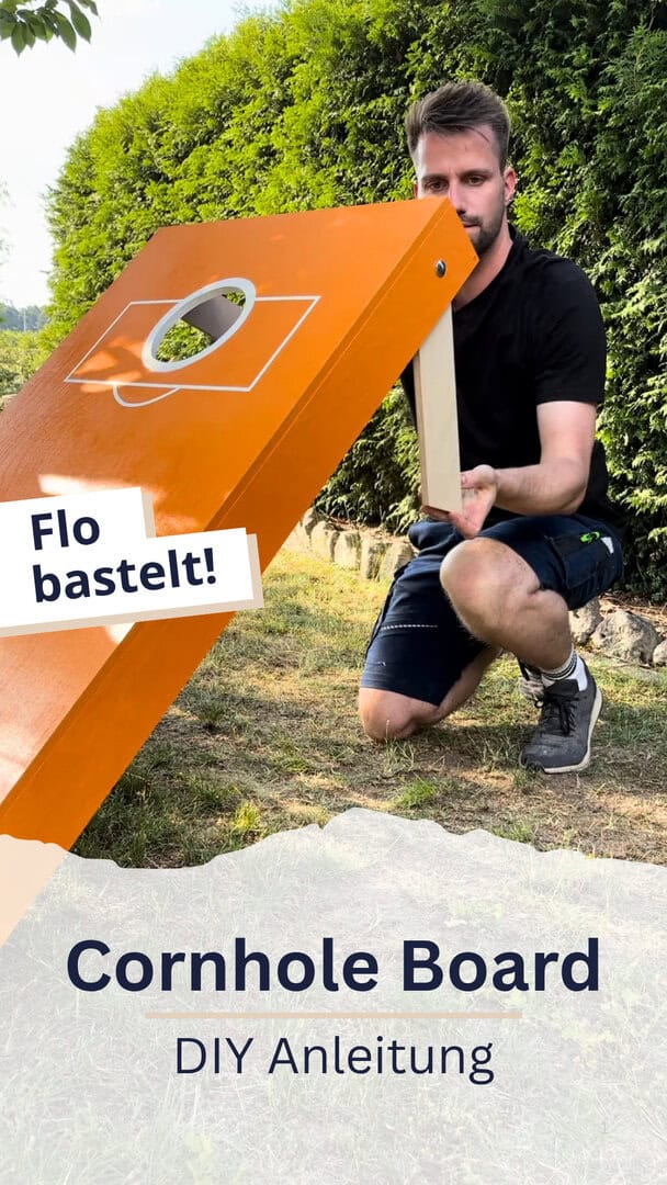Cornhole Board bauen DIY Anleitung