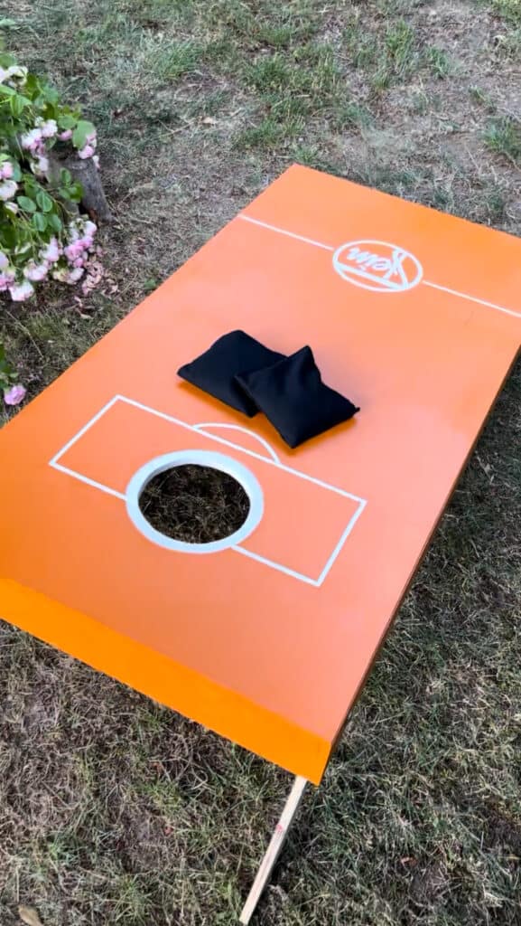 Cornhole Board selber bauen - einfache DIY Anleitung